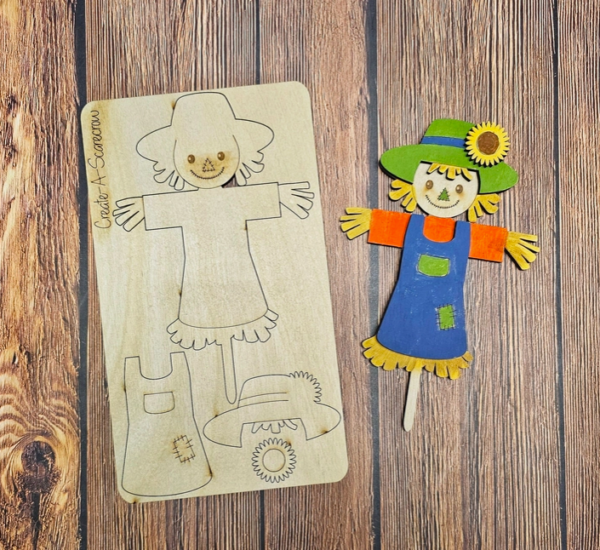 Scarecrow Wood Paint Kit 2